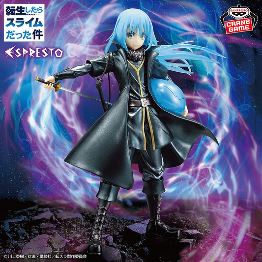 Figurine Rimuru Tempest That Time I Got Reincarnated as a Slime Espresto Banpresto 17cm décors