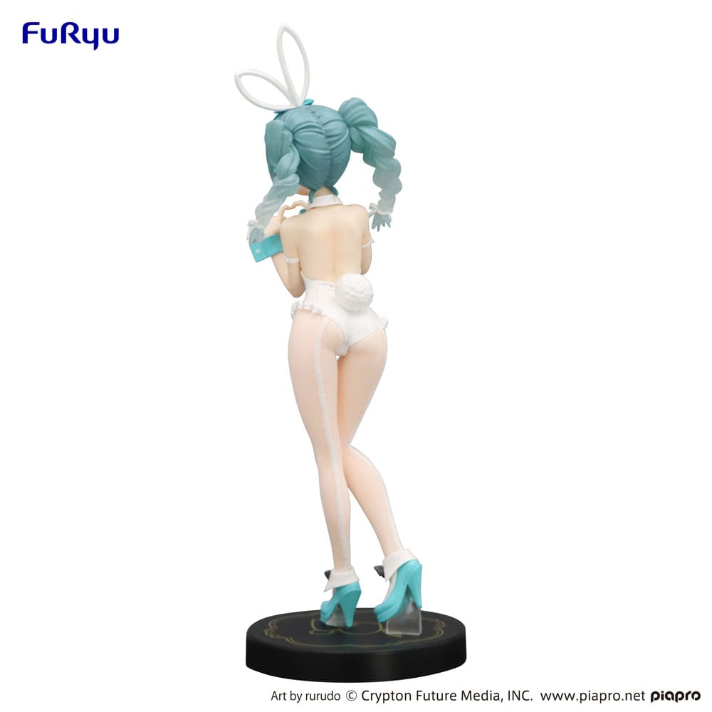 Figurine Hatsune Miku Rurudo White BiCute Bunnies GeekyOwl