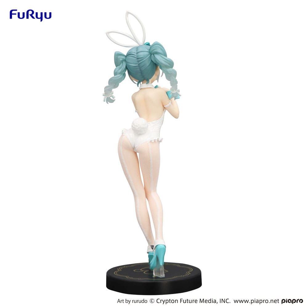 Figurine Hatsune Miku Rurudo White BiCute Bunnies GeekyOwl