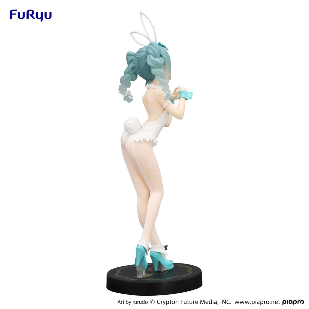Figurine Hatsune Miku Rurudo White BiCute Bunnies GeekyOwl