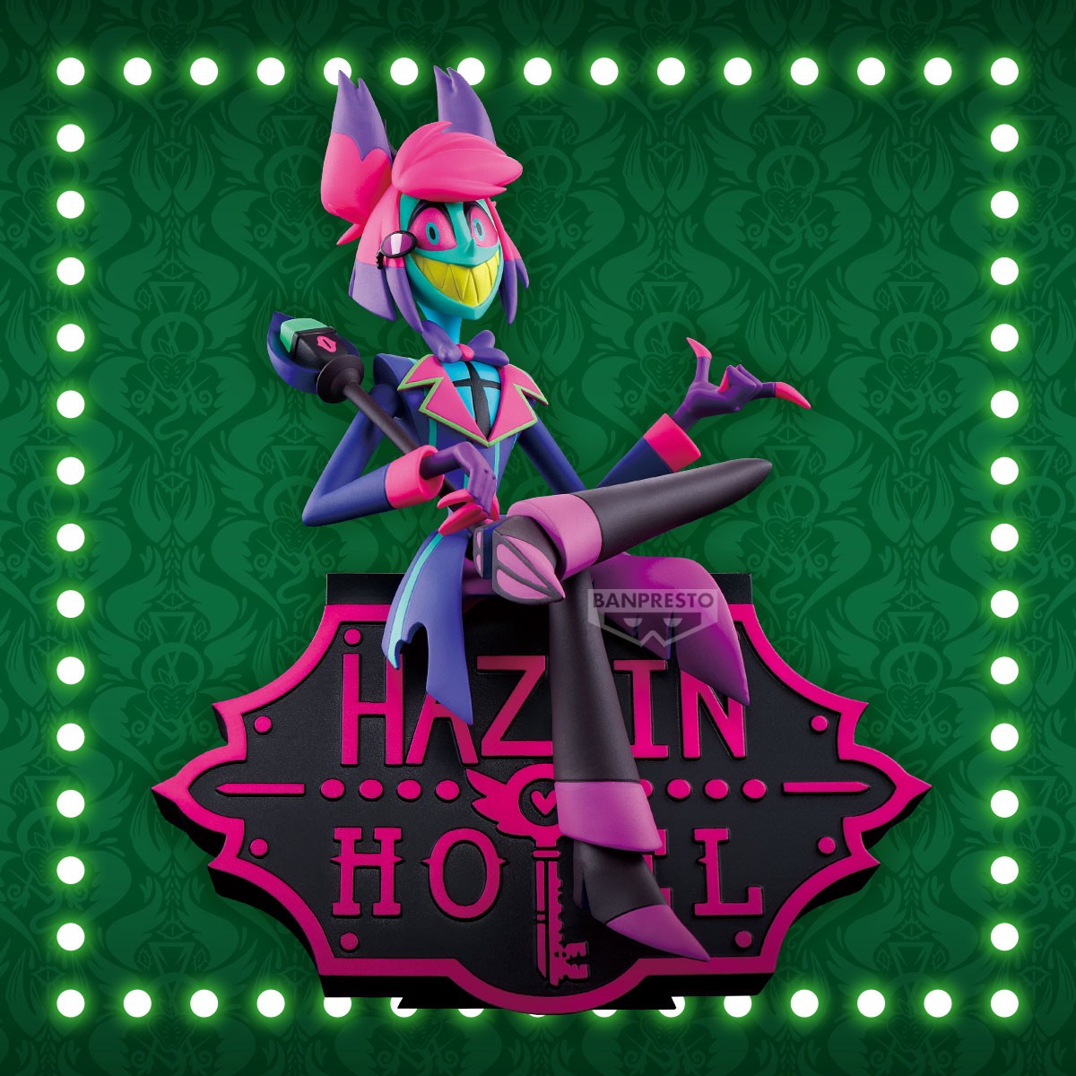 HAZBIN HOTEL - Figurine Alastor version B - Monitor top