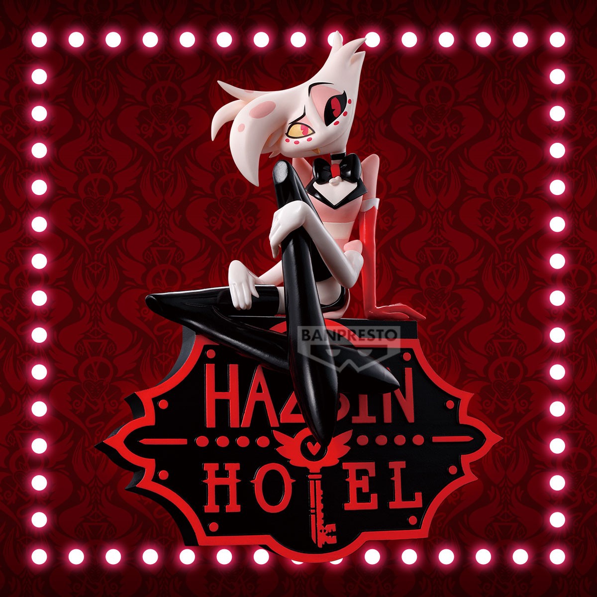 HAZBIN HOTEL - Figurine Angel Dust - Monitor top