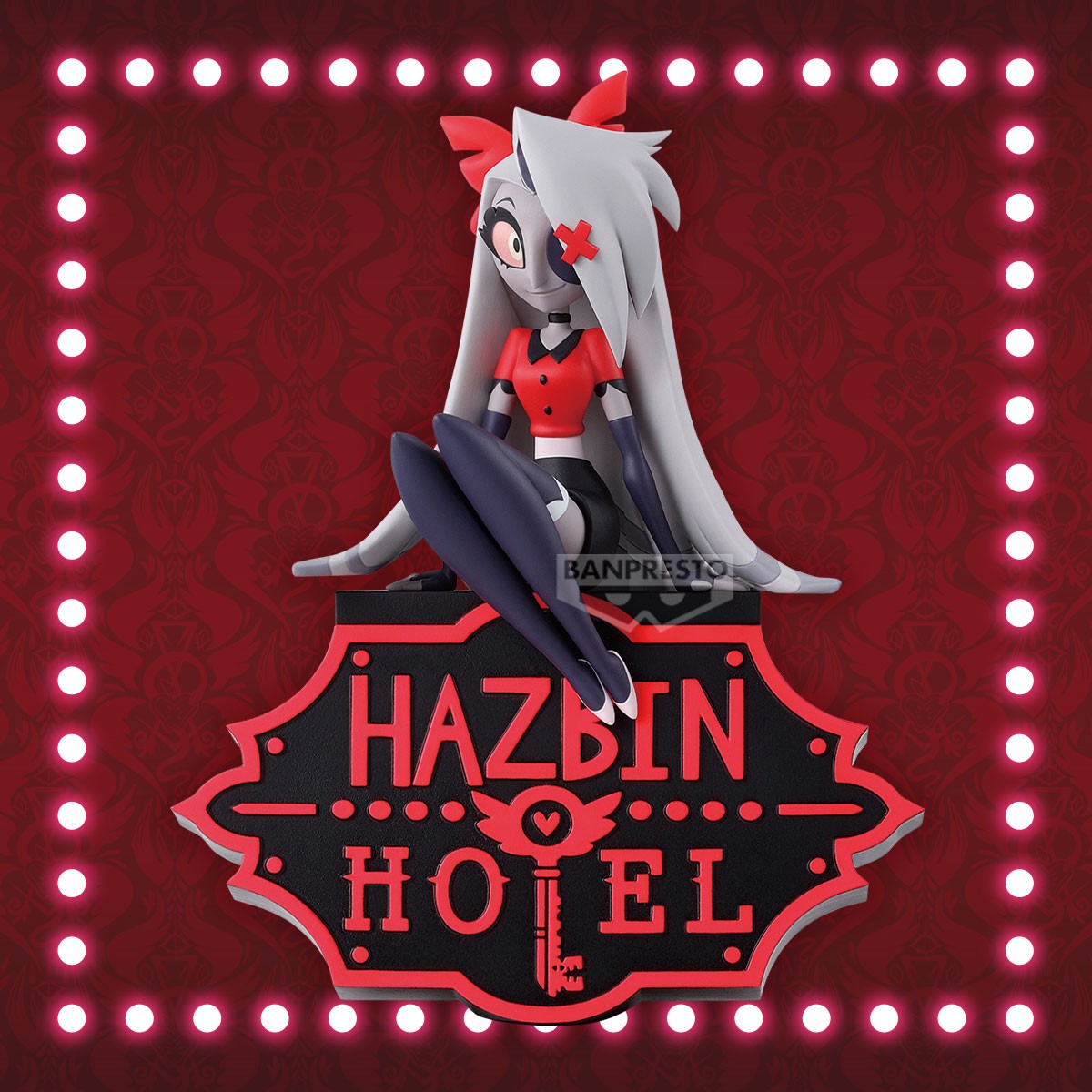 HAZBIN HOTEL - Figurine Vaggie version A - Monitor top