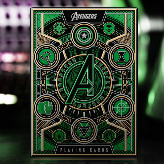 Cartes à jouer Avengers - The Infinity Saga - Green Version - Marvel