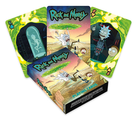 Jeu de cartes à jouer Rick et Morty