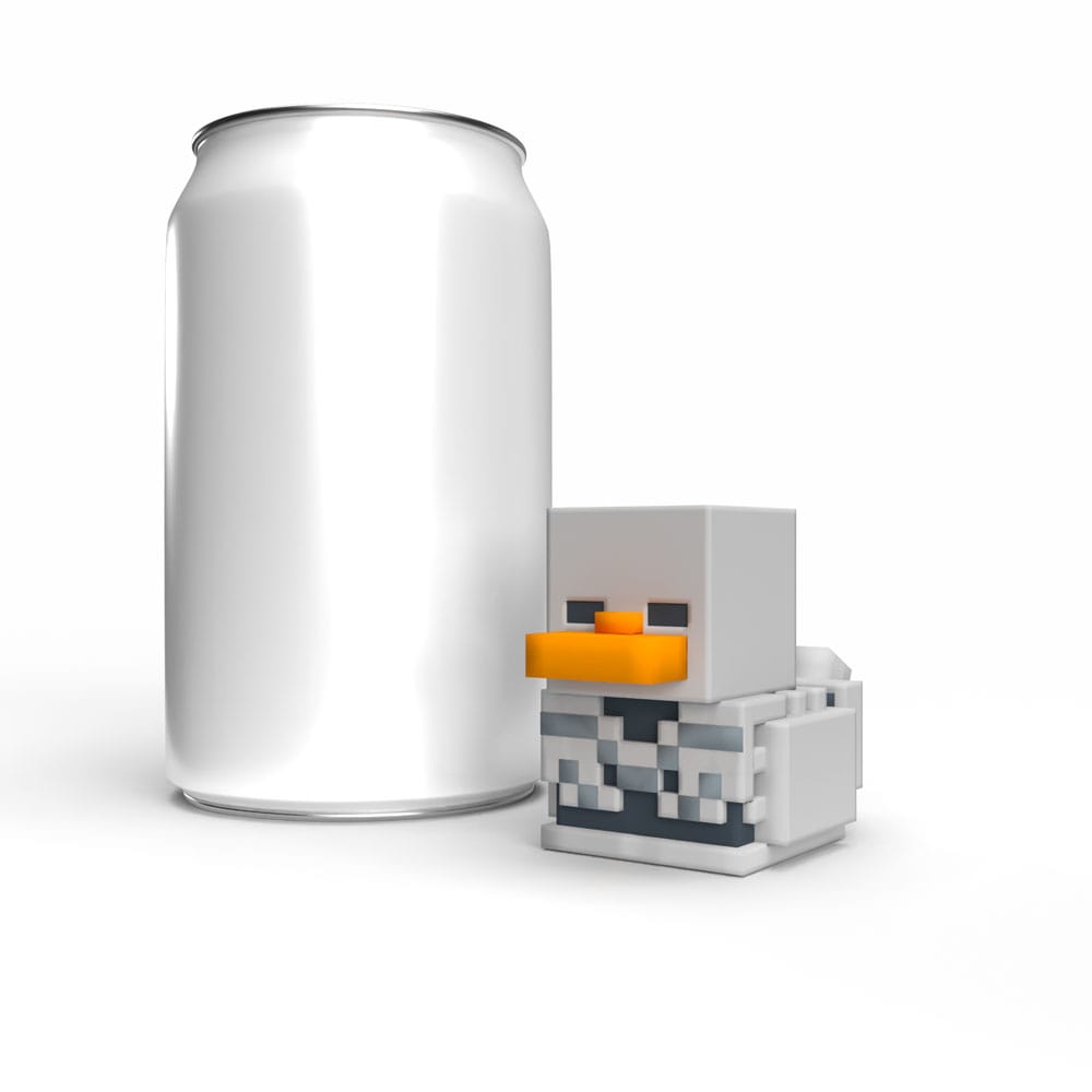 Minecraft Tubbz figurine Mini Skeleton 5 cm taille