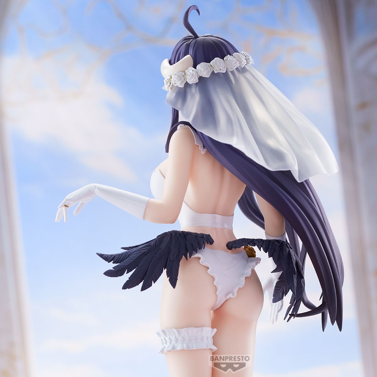 OVERLORD : Figurine Albedo Wedding - Glitter & Glamours