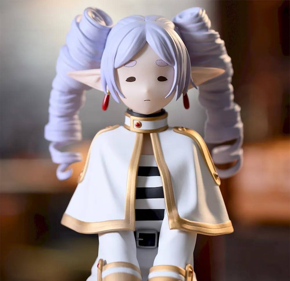 Figurine Sousou No Frieren tate roll no Nacchatta - Chokonose - Frieren à genoux vu de face portrait