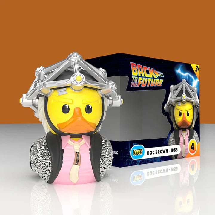Retour vers le Futur - Doc Brown 1950s - Canard TUBBZ 10cm