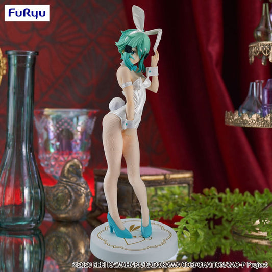 Sword Art Online Figurine BiCute Bunnies Sinon White Pearl Ver. 28 cm