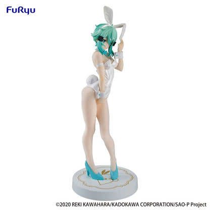 Sword Art Online Figurine BiCute Bunnies Sinon White Pearl Ver. 28 cm