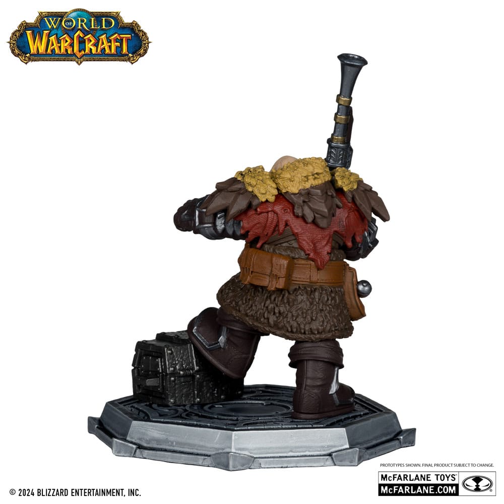 World of Warcraft Pack 2 figurines 1/12 Dwarf Hunter: Beast Master & Pandaren: Monk (Gold Label) 15 cm - Geeky Owl