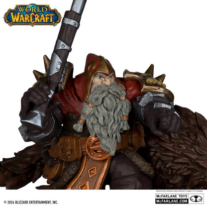 World of Warcraft Pack 2 figurines 1/12 Dwarf Hunter: Beast Master & Pandaren: Monk (Gold Label) 15 cm - Geeky Owl