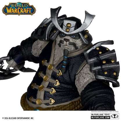 World of Warcraft Pack 2 figurines 1/12 Dwarf Hunter: Beast Master & Pandaren: Monk (Gold Label) 15 cm - Geeky Owl