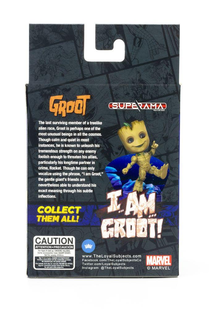Marvel - Figurine Groot - Mini-Diorama Superama - Geeky Owl