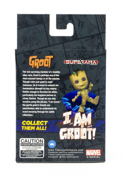 Marvel - Figurine Groot - Mini-Diorama Superama - Geeky Owl